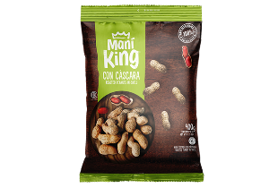 MANÍ KING CON CASCARA X 400 GRS